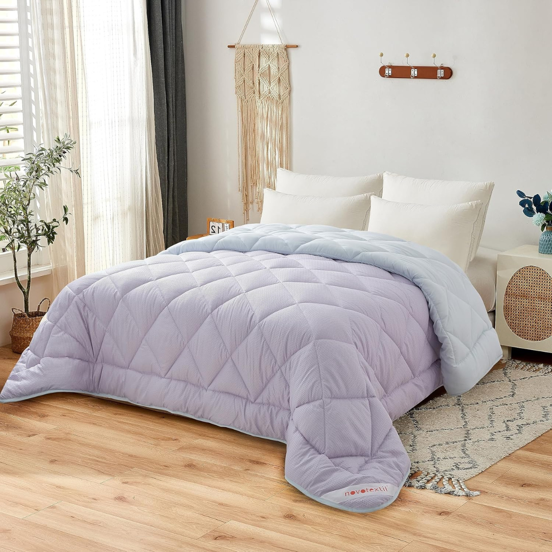 Novotextil- Couette bicolore. microfibre. Densité 350gr/m2 Move